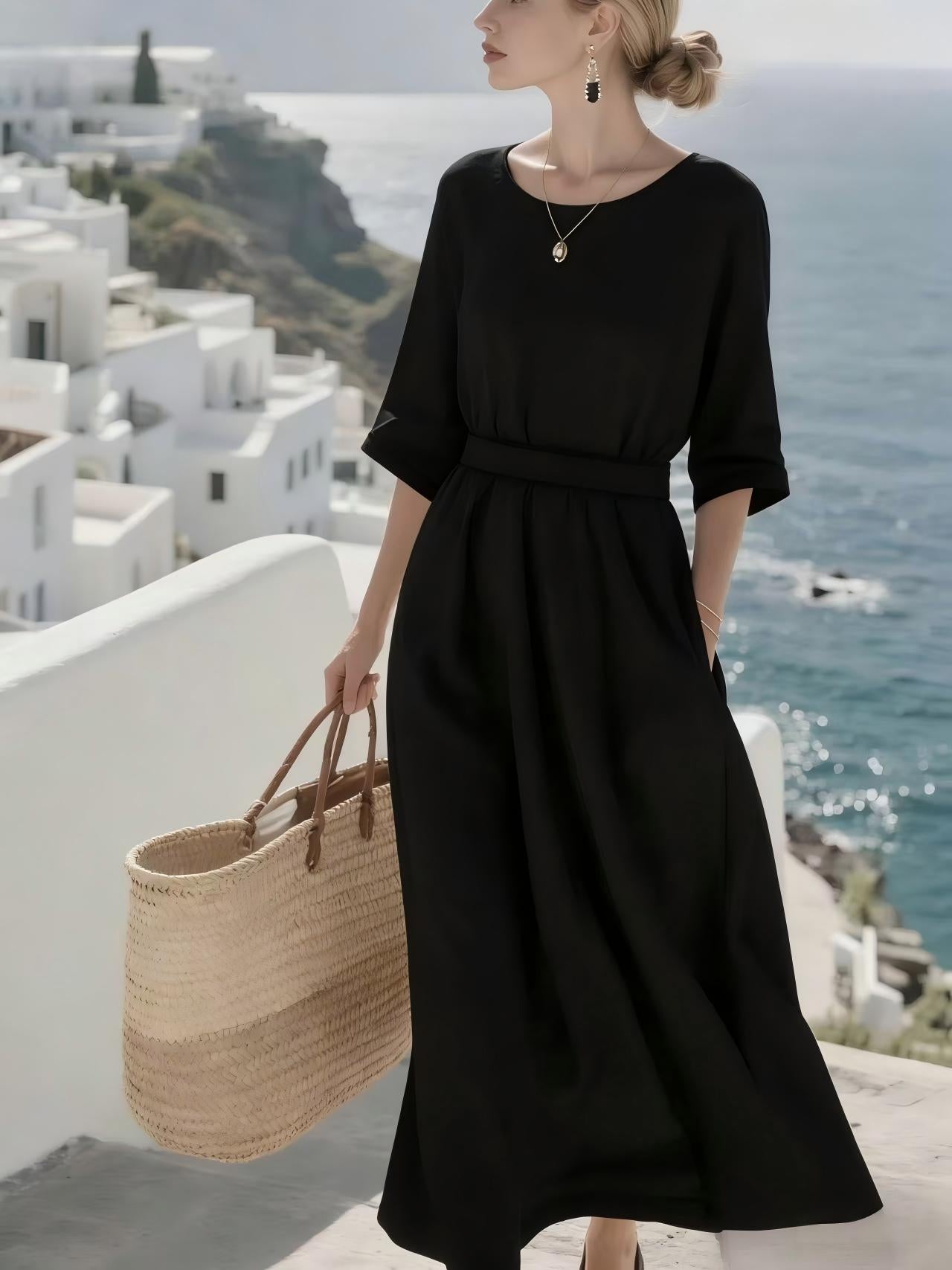 Elegant Long Sleeve Dress