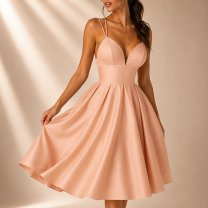 2025 Spring and Summer New Cross-border AliExpress European and American Women's Multi-color Sling Fashion Sexy dress Women