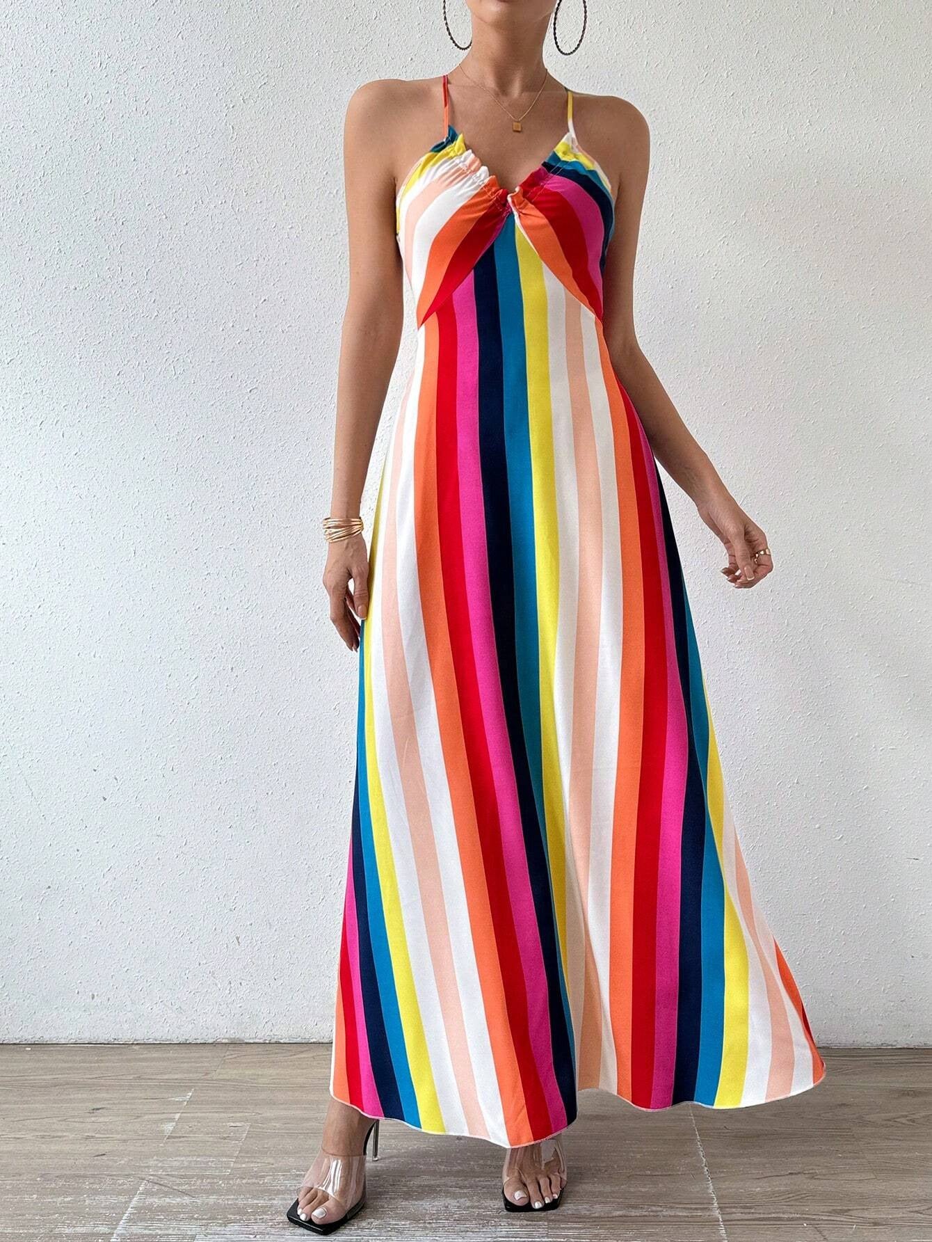 Sexy New Summer Suspender Comfortable Printed Dress