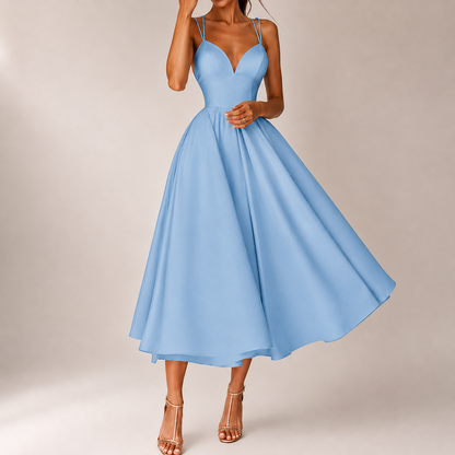 2025 Spring and Summer New Cross-border AliExpress European and American Women's Multi-color Sling Fashion Sexy dress Women