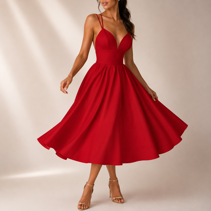 2025 Spring and Summer New Cross-border AliExpress European and American Women's Multi-color Sling Fashion Sexy dress Women