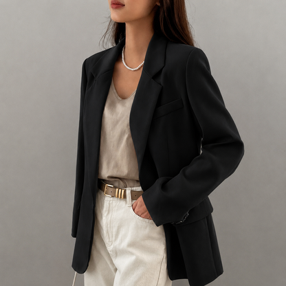 Women's Blazer Cardigan Long Sleeve