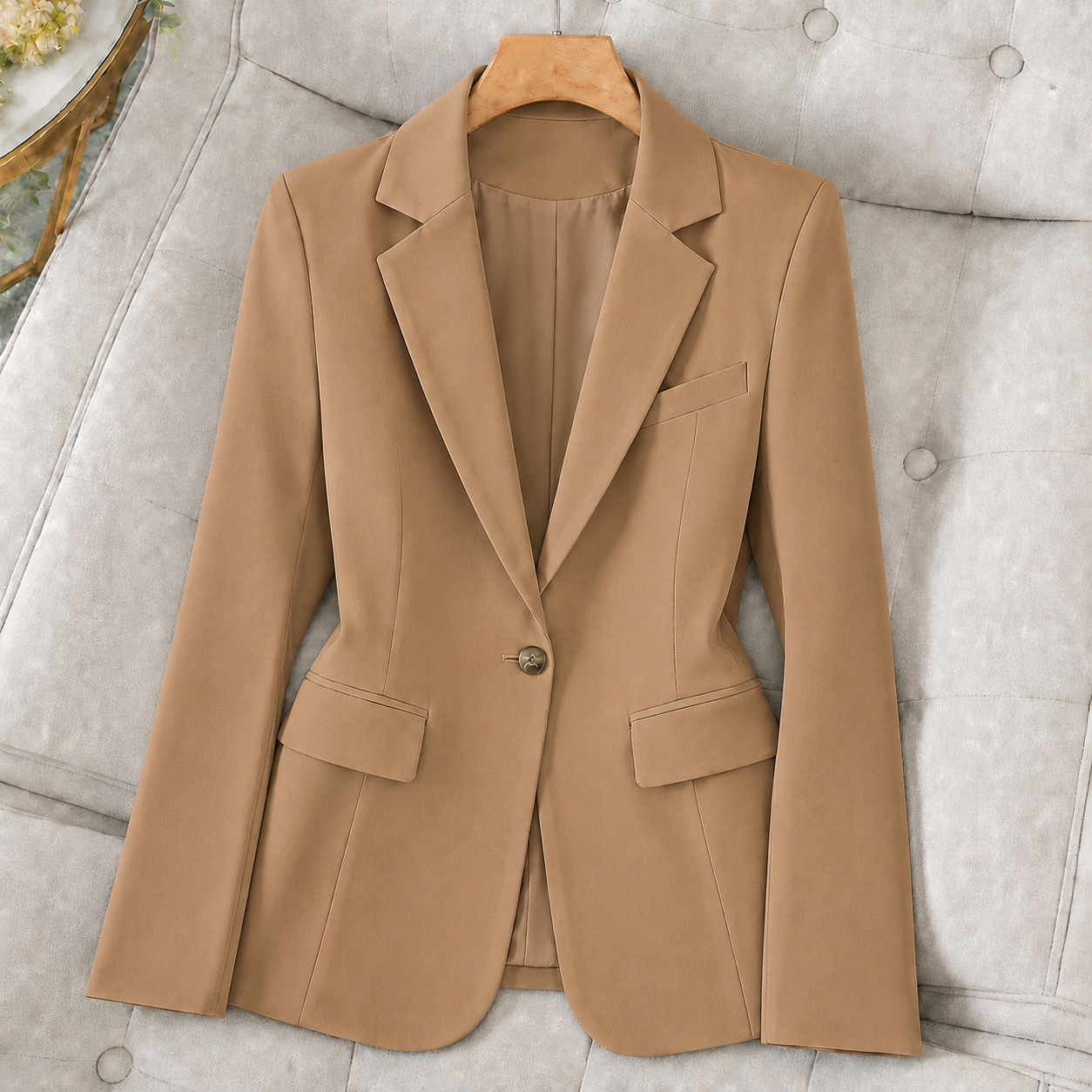 Women's Blazer Cardigan Long Sleeve