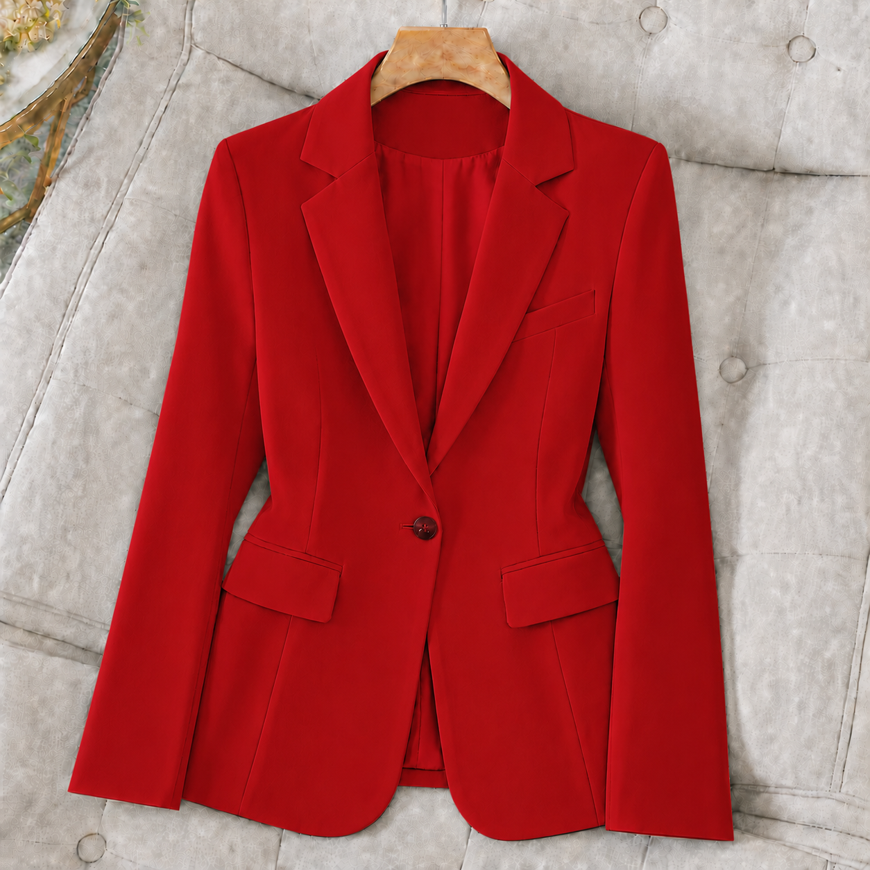 Women's Blazer Cardigan Long Sleeve