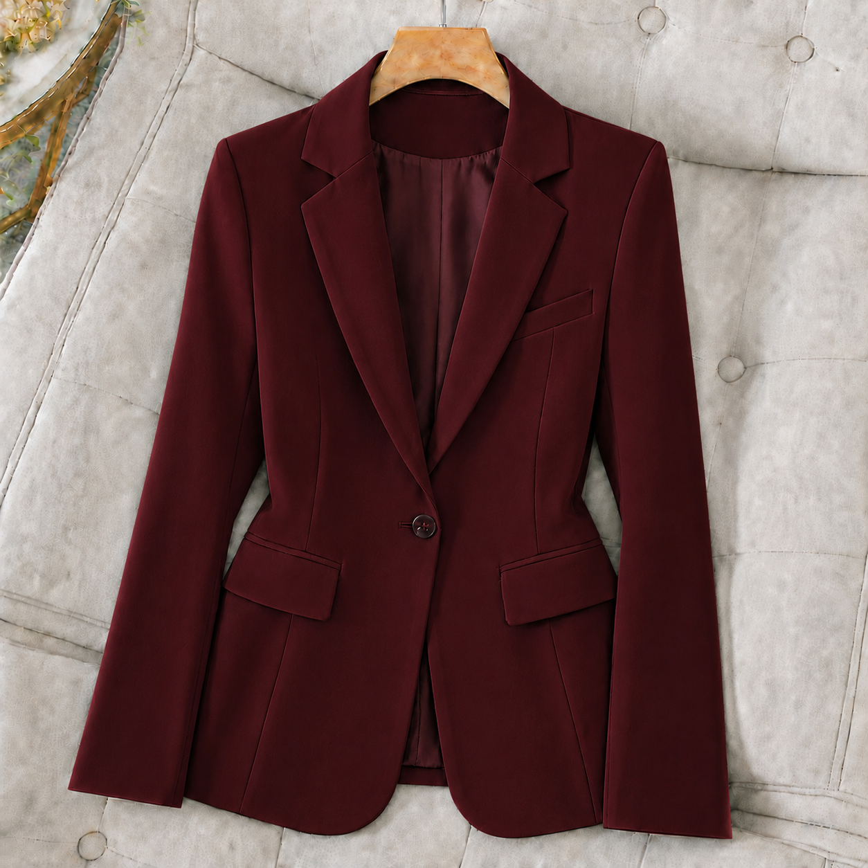 Women's Blazer Cardigan Long Sleeve