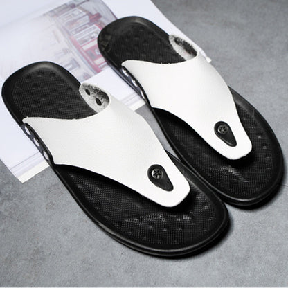 Leather Beach Casual Flip Flops