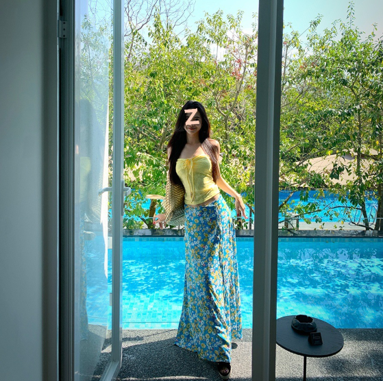 Summer Seaside Resort Style Dress