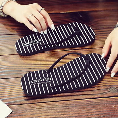 Womens Flat Thong Sandals Non-Slip Beach Sandals