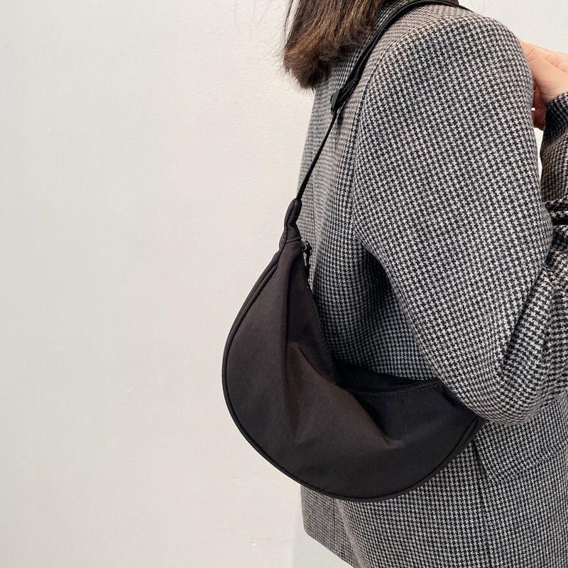 Nylon crossbody bag for women