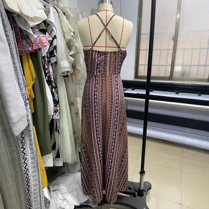 Sexy New Summer Suspender Comfortable Printed Dress