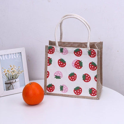 Stylish Geometric Print Soft Handle Handbag for Women