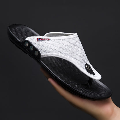 Leather Beach Casual Flip Flops