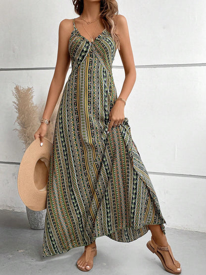 Sexy New Summer Suspender Comfortable Printed Dress