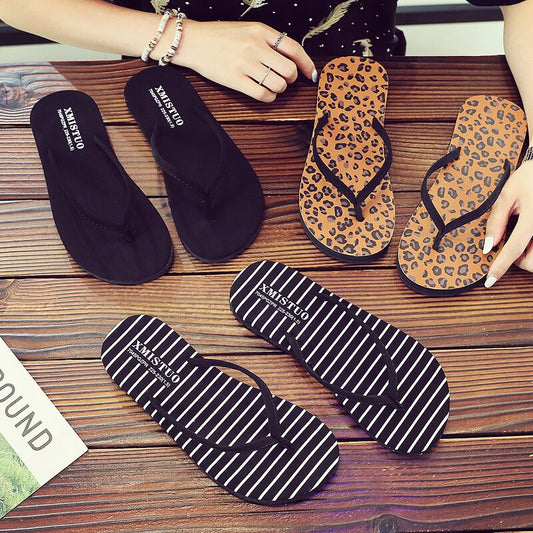 Womens Flat Thong Sandals Non-Slip Beach Sandals