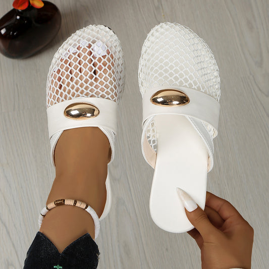 Flat Sandals Slip-On Comfortable Casual Shoes