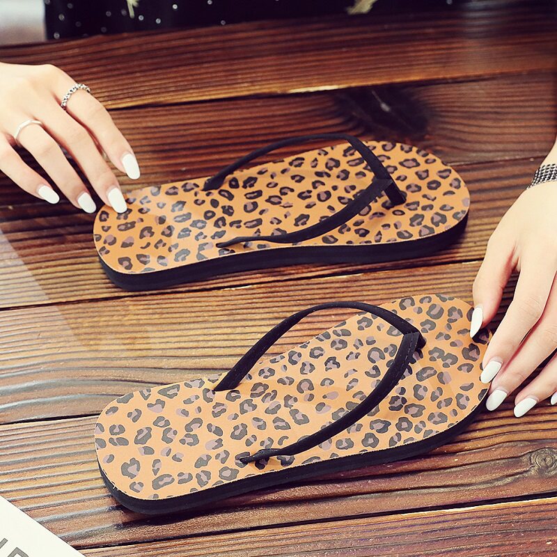 Womens Flat Thong Sandals Non-Slip Beach Sandals