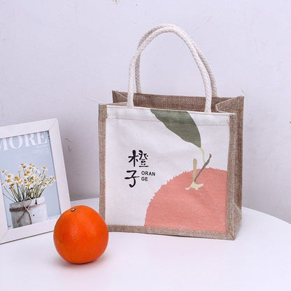 Stylish Geometric Print Soft Handle Handbag for Women