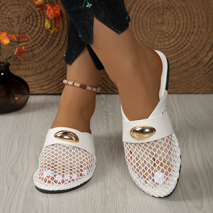 Flat Sandals Slip-On Comfortable Casual Shoes