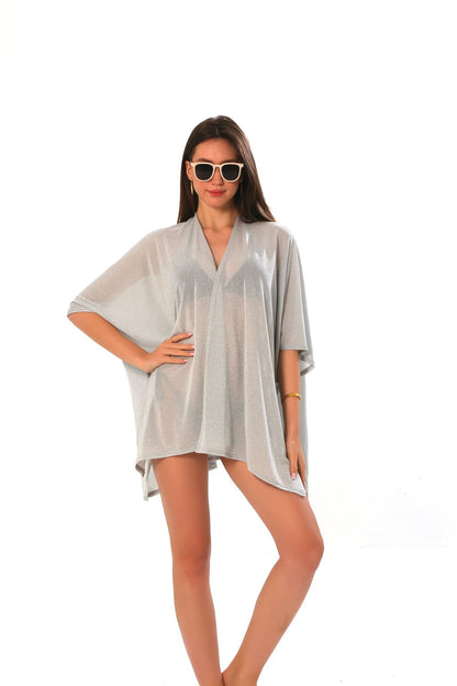 Cardigan beach sun-protective clothing