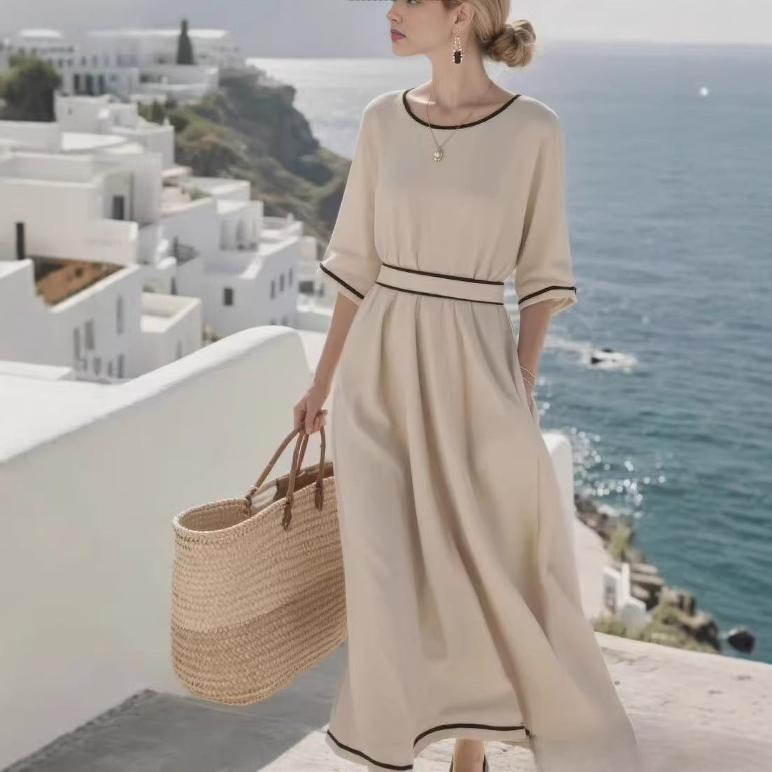 Elegant Long Sleeve Dress